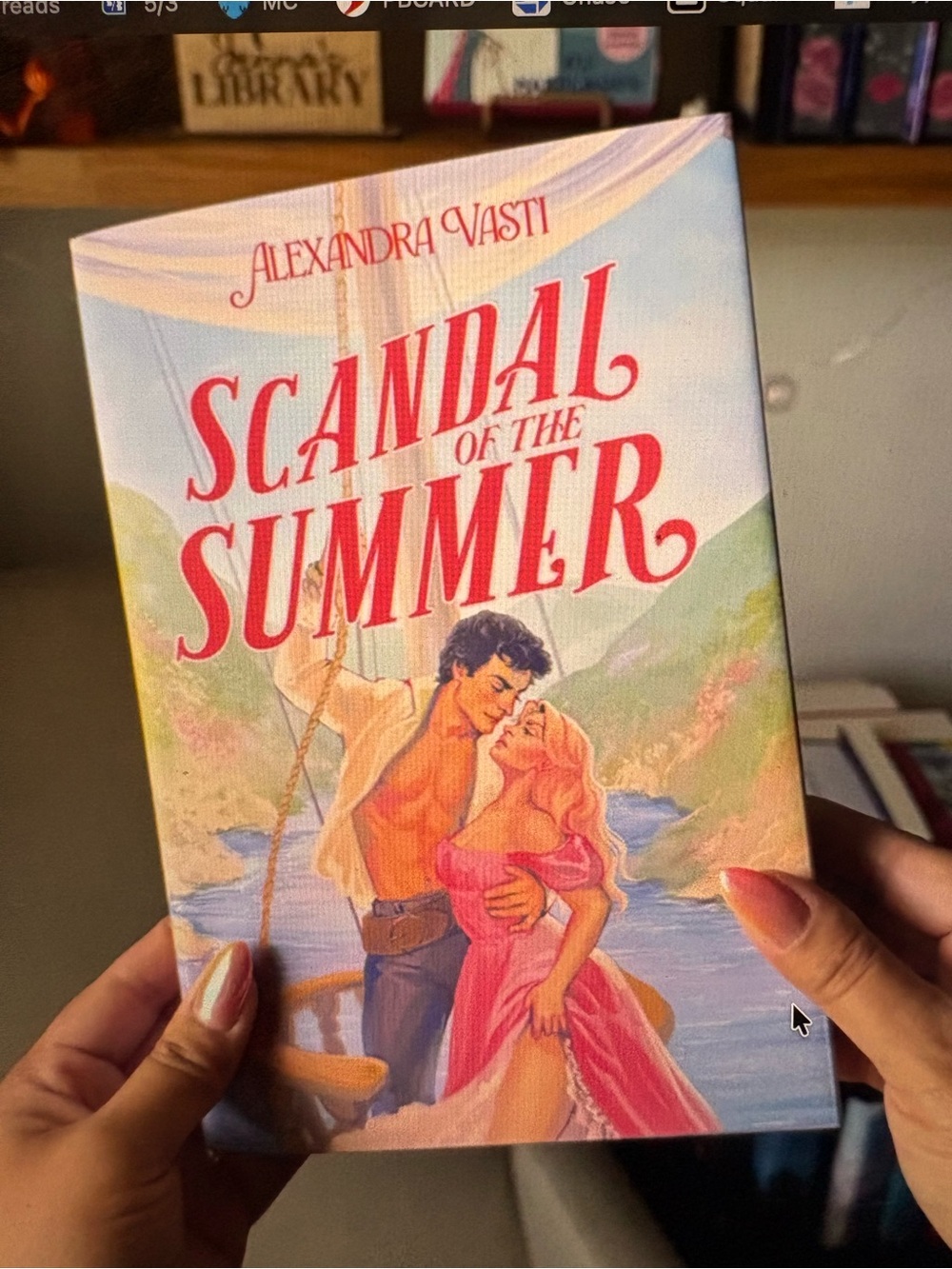 Owlcrate Quarterly Scandal of the Summer Romance Hardcover